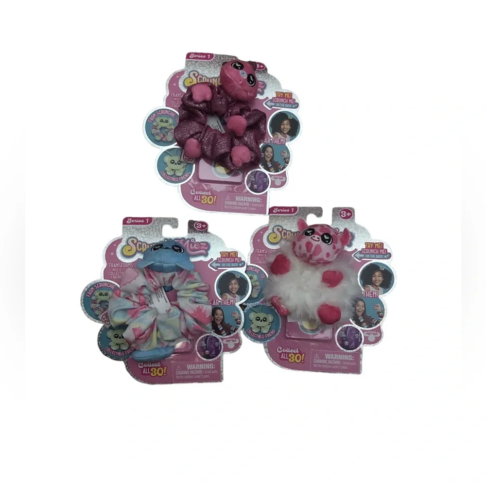 ScrunchMiez Hair Scrunchie Lot of 3